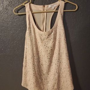 Candies light pink sequined top